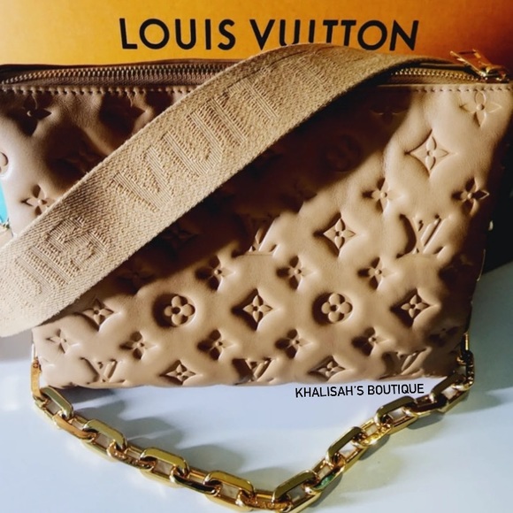 RARE Authentic Louis Vuitton Coussin PM CAMEL in Excellent Condition! - Picture 8 of 16